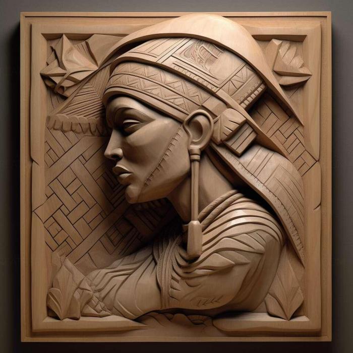 نموذج ثلاثي الأبعاد لآلة CNC 3D Art 